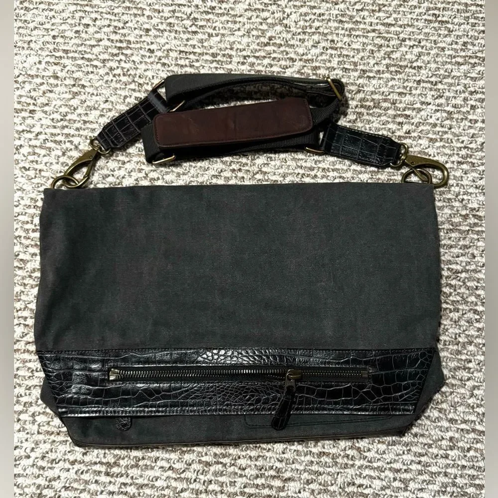 Bosca Attache Brief Case Correspondent Bag